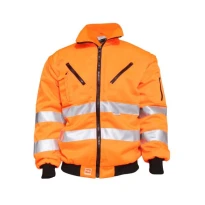 Chaqueta de Trabajo Alta Visibilidad Multibolsillos Technosafe Zarkov ALGBOR02