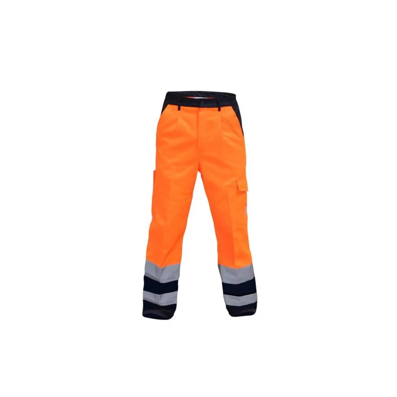 Pantalón de Trabajo Alta Visibilidad Bicolor Multibolsillos Technosafe Ronal T ALPNOR01