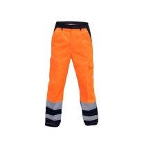 Pantalón de Trabajo Alta Visibilidad Bicolor Multibolsillos Technosafe Ronal T ALPNOR01