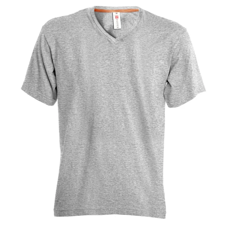 Camiseta de cuello en V de manga corta de algodón V-Neck - Payper
