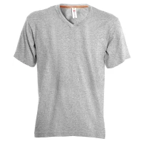 Camiseta de cuello en V de manga corta de algodón V-Neck - Payper