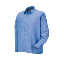Camisa de trabajo de manga larga Issa Line 100% algodón 08160