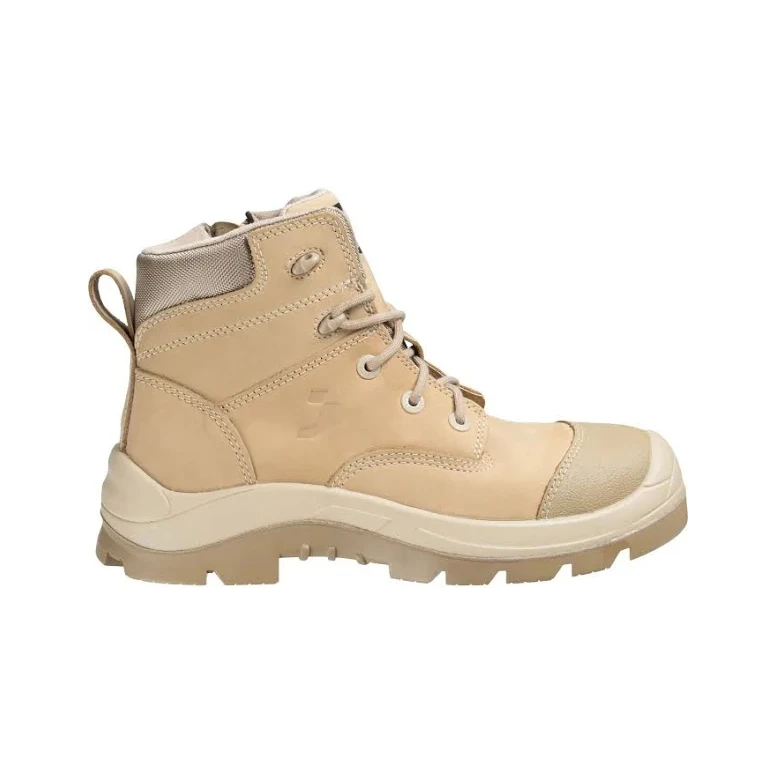 Calzado de Seguridad Safety Jogger Modulo Lea Mid S3S SC SR LG ESD HI CI FO HRO Alto Metalfree