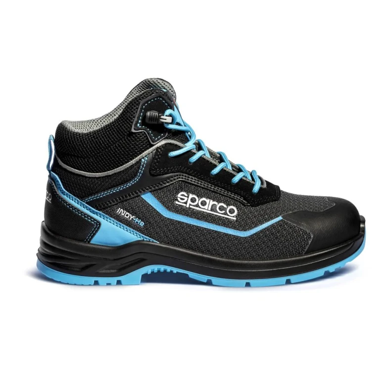 Zapatos de seguridad altos Metalfree Sparco Indy-e Sunny S3S SR FO ESD LG 07542NRCE