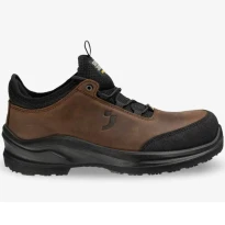 Zapatos de seguridade Safety Jogger Modulo Lea Low S3S LG SC SR ESD HI CI FO HRO MDLCHS3SLT Bajos metalfree