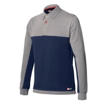 Polo elástica de manga larga Issa Line - 8776