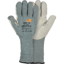 12 Pares - Guantes de Trabajo Cofra Dual Warm de Cuero G110-DD00