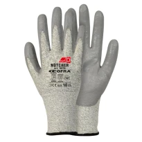 12 Pares - Guantes de Trabajo Cofra Notcher de Poliuretano G076-D100