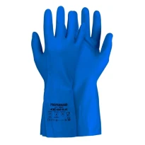 12 Pares - Guantes de Trabajo Cofra Properhand de Nitrilo G602-D100
