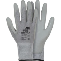 12 Pares - Guantes de Trabajo Cofra Silcut de Poliuretano G084-D100