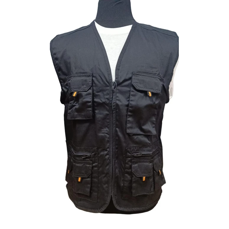 Chaleco de trabajo de verano multibolsillos