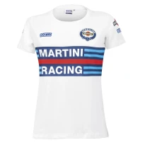 Camiseta de trabajo Sparco Replica Martini Racing Mujer
