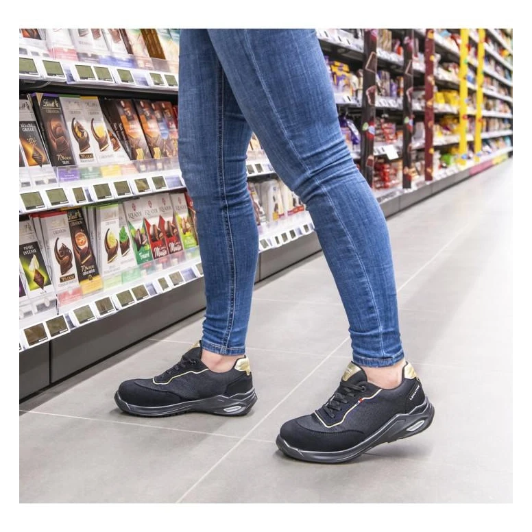 Zapatos de seguridad Lemaitre Eva S3S bajo Metalfree para mujer