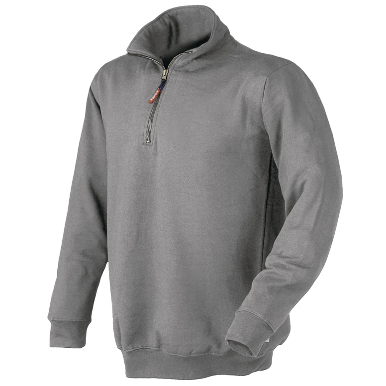 Sudadera de trabajo con media cremallera Issa Line - 04820 Verena