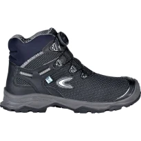 Zapatos de seguridad altos con cierre BOA Cofra Tramp S7S HI CI SC SR HRO FO LG 37021-N00 sin metal cómodos
