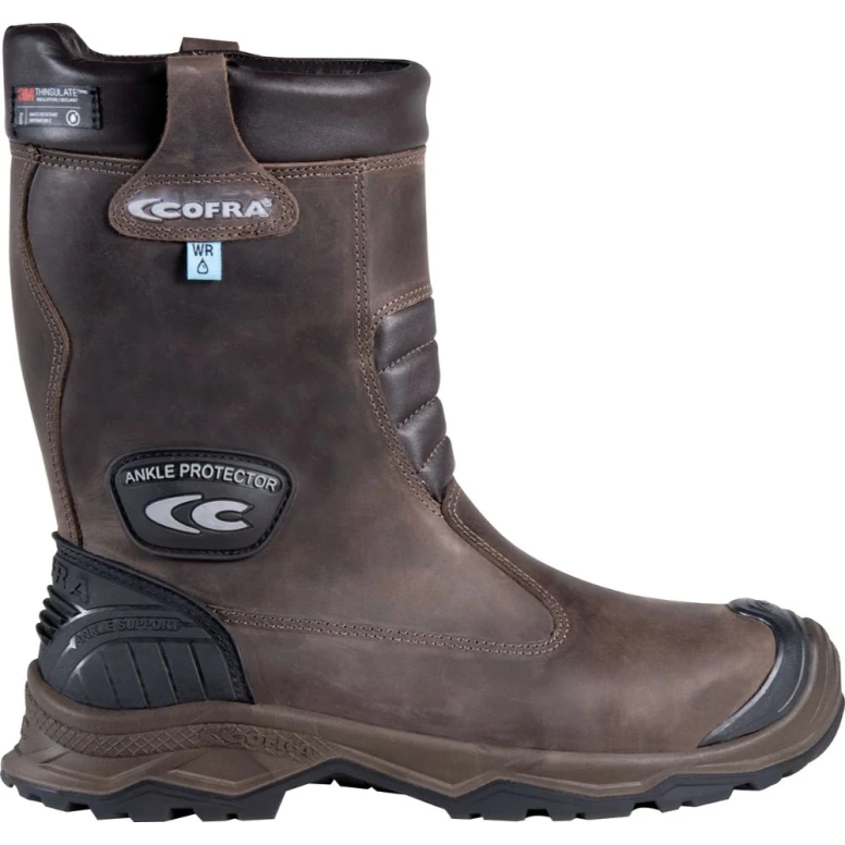Botas de seguridad Cofra Woerden S7S HI CI SC SR HRO FO LG AN 37100-N01 sin metal cómodas
