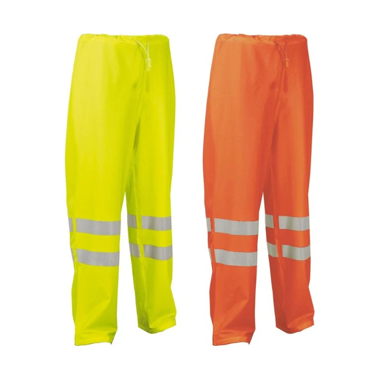 Cubrepantalones de trabajo impermeables alta visibilidad Cofra Micene V451-0