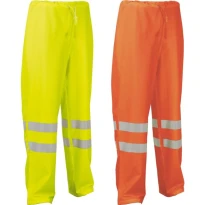 Cubrepantalones de trabajo impermeables alta visibilidad Cofra Micene V451-0