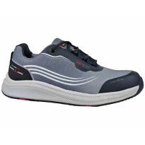 Zapatos de seguridad bajos ultraligeros GShark Squash 2.0 Grises S3 SRC transpirables cómodos antideslizantes