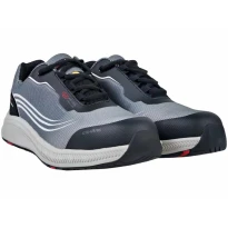 Zapatos de seguridad bajos ultraligeros GShark Squash 2.0 Grises S3 SRC transpirables cómodos antideslizantes