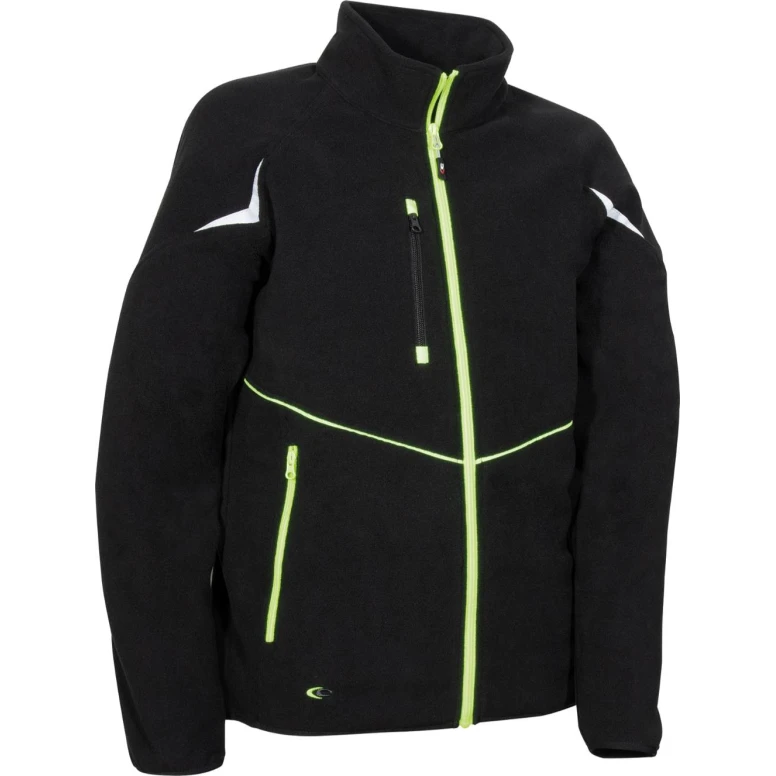 Sudadera de trabajo multibolsillos con cremallera completa Cofra Vilebo V645-0-0