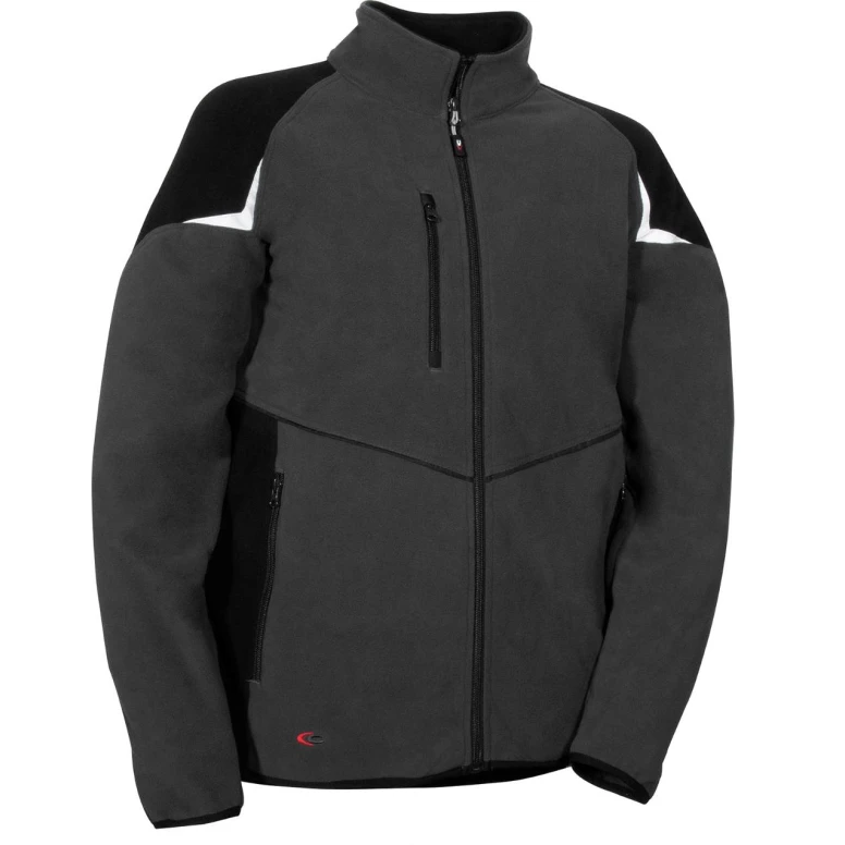 Sudadera de trabajo multibolsillos con cremallera completa Cofra Vilebo V645-0-0