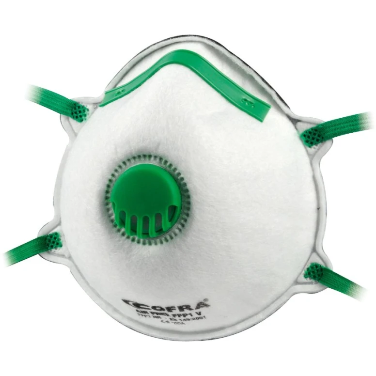 Mascarilla de Trabajo con Válvula Cofra Air Free M010-B010