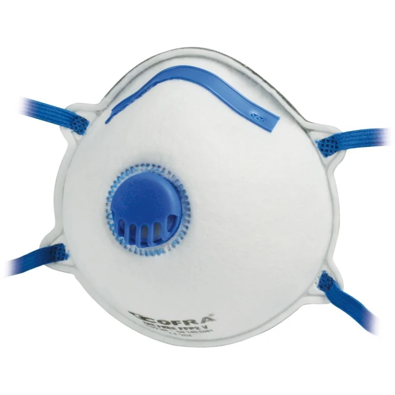 Mascarilla con Válvula Cofra Air Free FFP2 V M010-B021