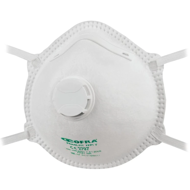 Mascarilla de Trabajo con Válvula Cofra Air Free FFP1 V M010-B010