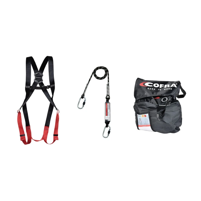 Kit Anticaídas Deslizante Cofra Sagar A090-1113