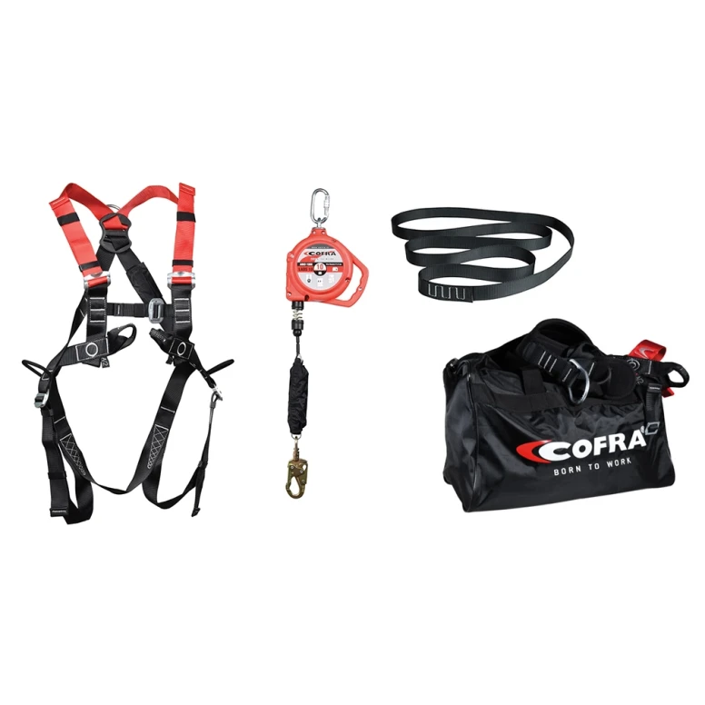 Kit Anticaídas Deslizante Cofra Sarny A090-1108
