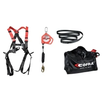 Kit Anticaídas Deslizante Cofra Sarny A090-1108