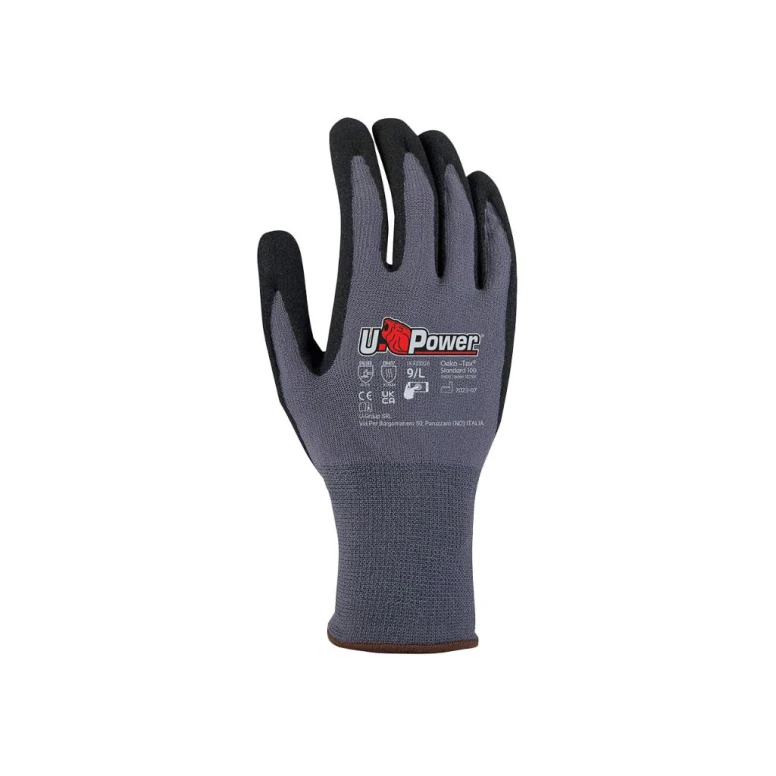 12 Pares - Guantes de Trabajo Stretch U-Power Merengue UG00026