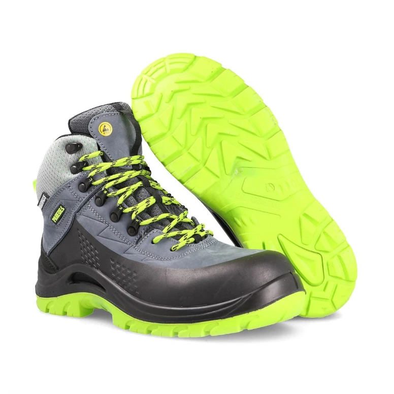 Botas de seguridad Paredes Endino S7S CI HI FO HRO SR LG ESD SP5204 Altas Sin Metal