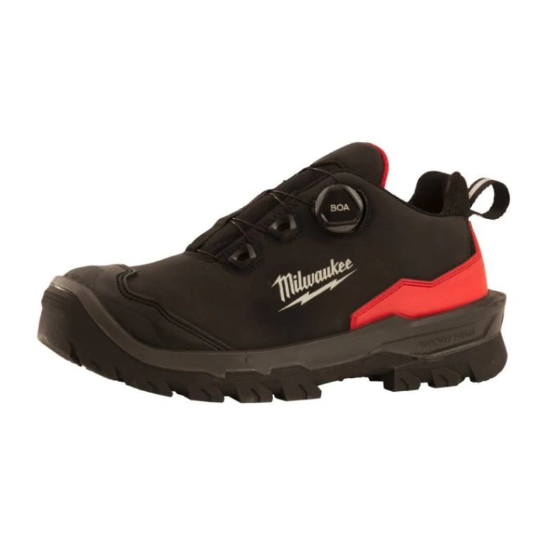 Zapatos de seguridad Milwaukee Armourtred S3S ESD CI HI HRO SC FO LG SR B1L110111W con cierre Boa