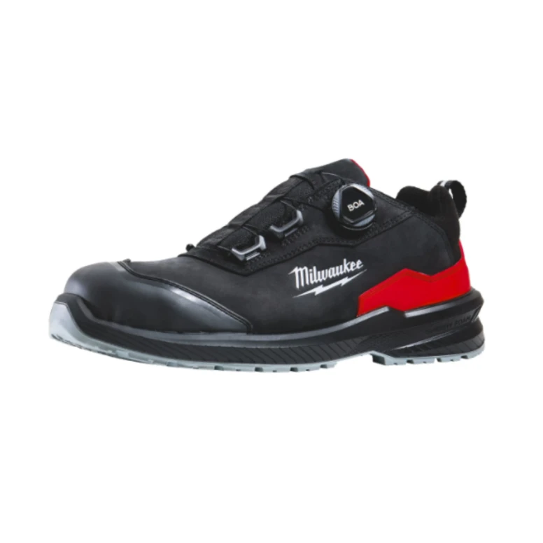 Zapatos de seguridad bajos Milwaukee Armourtred S3S ESD HRO SC FO B1L110133 con cierre Boa sin metal
