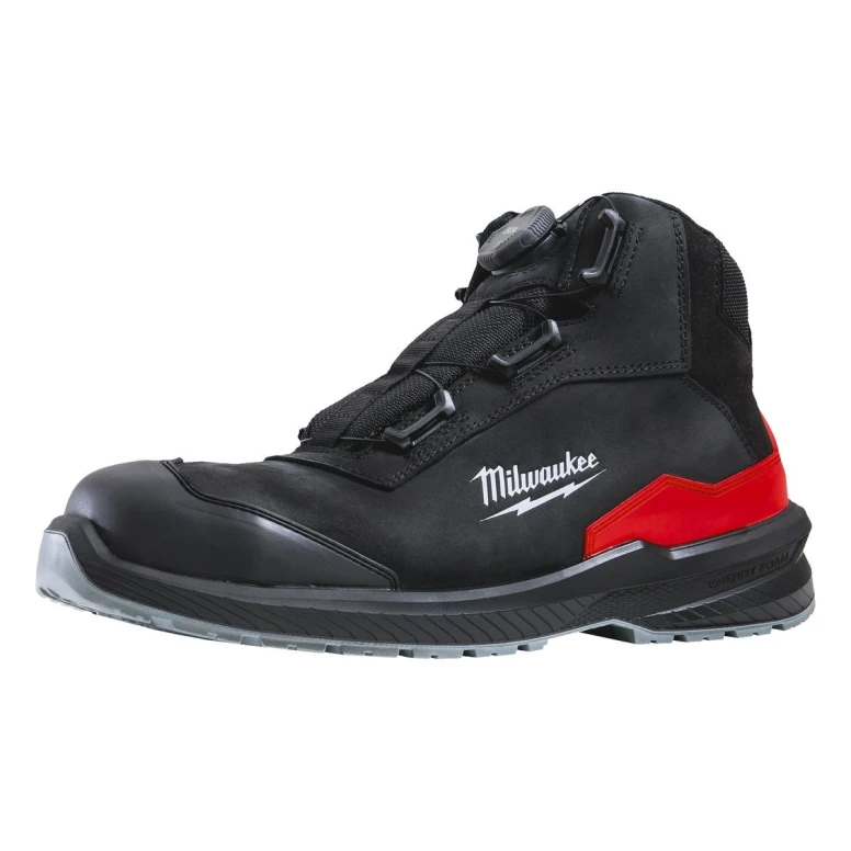 Zapatos de seguridad Milwaukee Flextred con cierre BOA S3S ESD SC FO SR B1M110133 Altos Metalfree