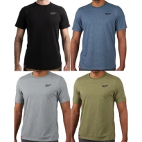 Camiseta de trabajo de manga corta Milwaukee Hybrid 4932492968