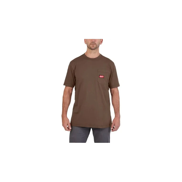 Camiseta de trabajo de manga corta Milwaukee Workskin 4932493028