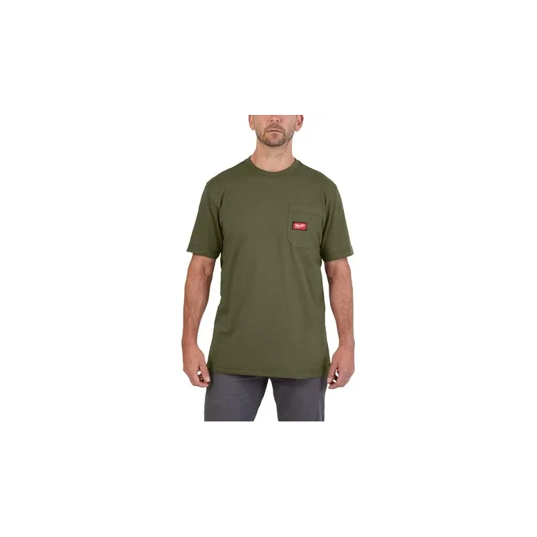 Camiseta de trabajo de manga corta Milwaukee Workskin 4932493028