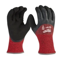 Guantes de trabajo invernales recubiertos de látex Milwaukee Winter Cut 4932480611