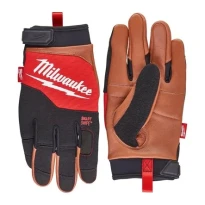 Guantes de Trabajo de Cuero Milwaukee Hybrid Leather 4932479726