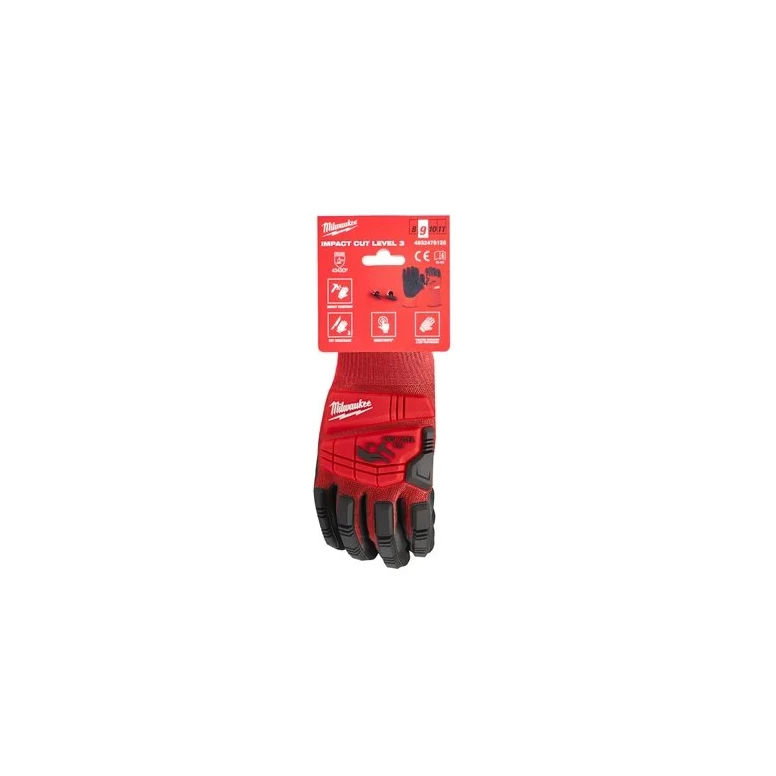 Guantes de Trabajo Antigolpes Elásticos Milwaukee Impact C 4932479724