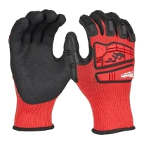 6 Pares - Guantes de Trabajo Recubiertos Elásticos Milwaukee Winter Cut 4932498529