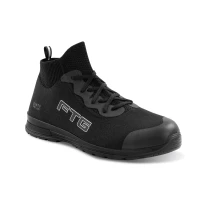 Zapatos de seguridad FTG Black High S3 SRC ESD Altos  Impermeables