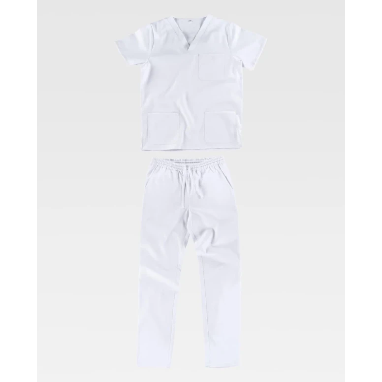 Kit de pantalón y blusa de trabajo Workteam unisex B9165