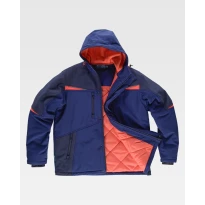 Chaqueta de Trabajo Acolchada Stretch Workteam Workshell WF2758