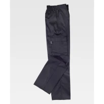 Pantalón de trabajo multibolsillos Workteam B1403