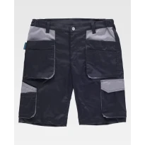 Bermuda de Trabajo Workteam Stretch Multibolsillos WF2617