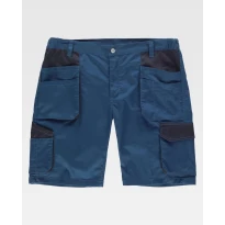Bermuda de Trabajo Workteam Stretch Multibolsillos WF2617